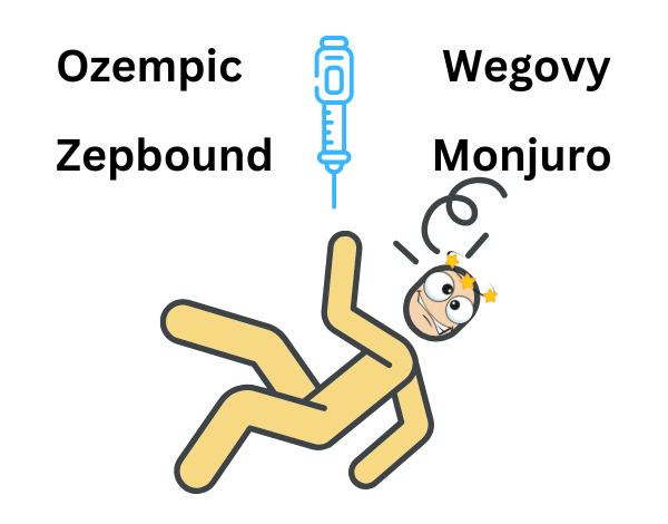 Syncope due to weight loss drugs